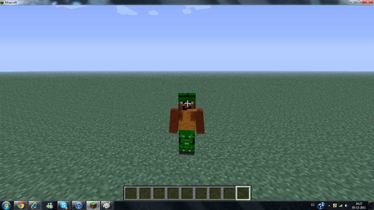 Flat Map Minecraft Map